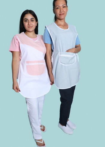 Long apron - Tshirt with pant set