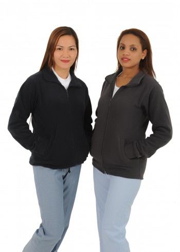 Jacket Fleece gray, navey blue